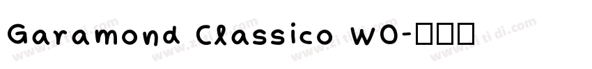 Garamond Classico W0字体转换 Garamond Classico W0字体转换